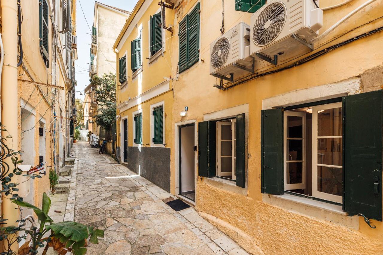 Casa Cantone - Two-Bedroom Apartment Corfu  Bagian luar foto